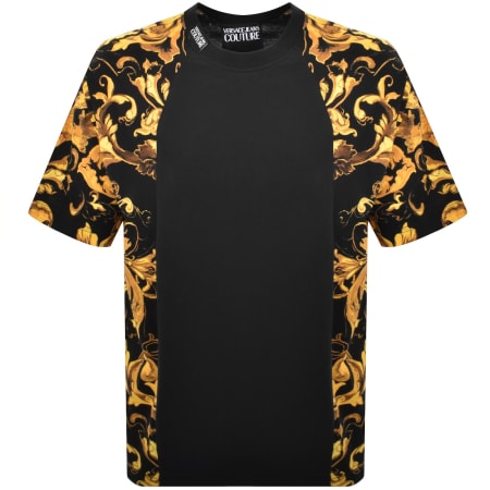 VERSACE JEANS COUTURE ブラックタンクトップ XS Versace Jeans Couture: Black Crop Denim Tank Top | SSENSE